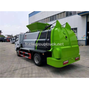 Dongfeng collection camion à ordures déchets déchets alimentaires